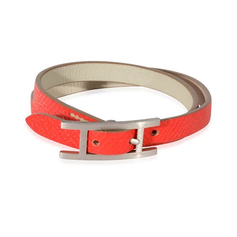 bracelet hermes behapi prix|Hermes leather bracelets.